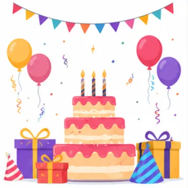 Birthday party AV rental